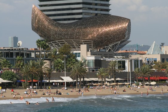 Gehry's fish Barcelona 