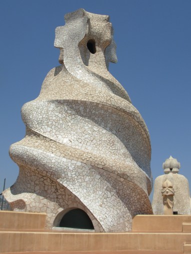 Gaudi rooftop